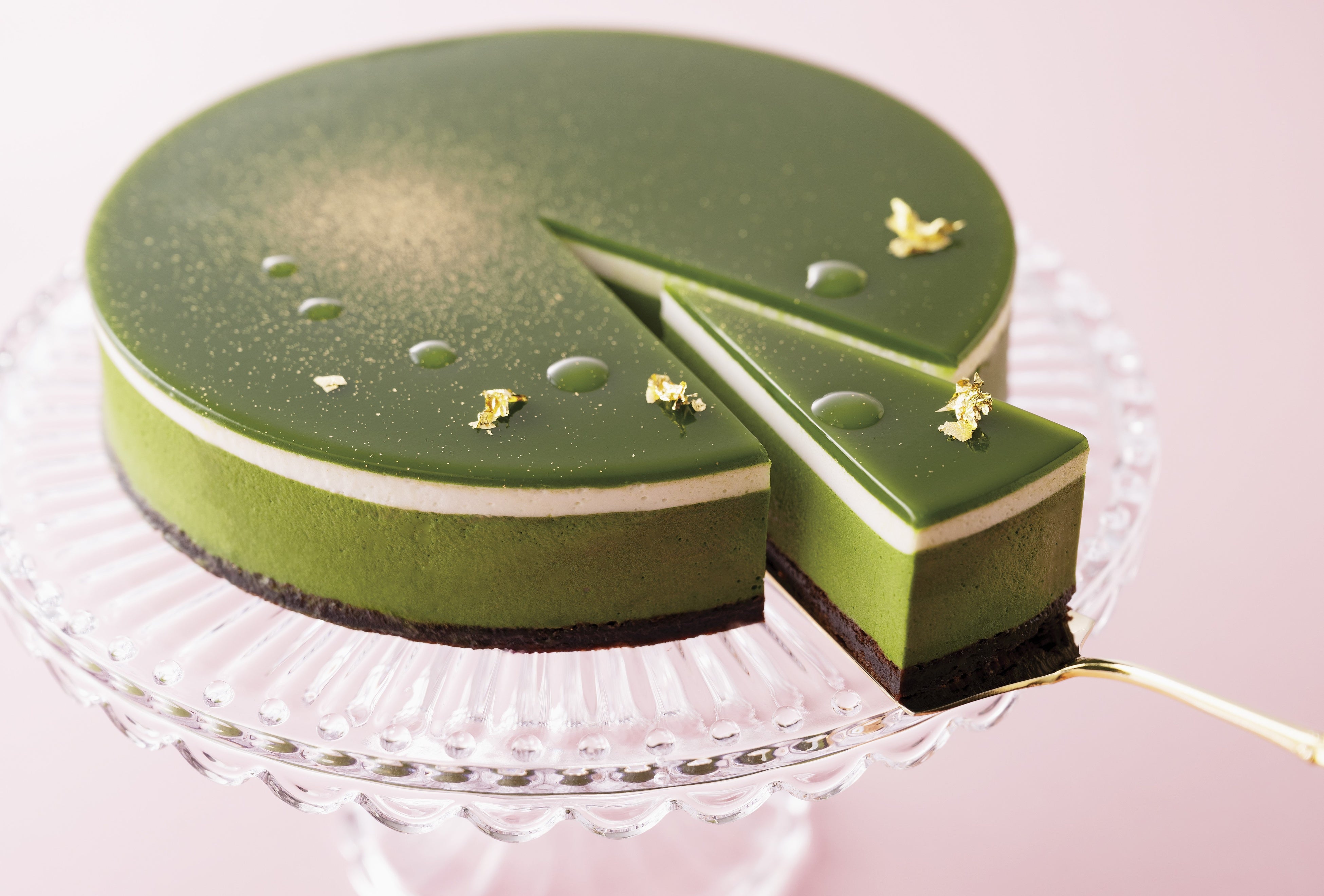 超濃厚抹茶「抹茶レアチーズケーキ」