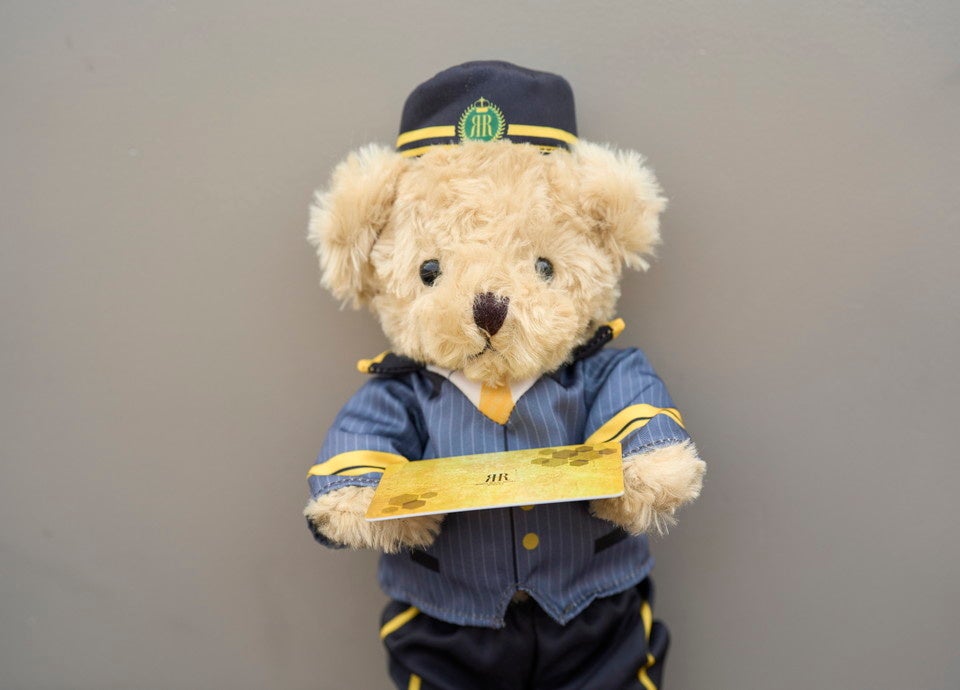 ⚜️THE PENINSULA⚜️テディベア ベアベルボーイ ぬいぐるみ ザ・ペニンシュラ香港 ベアベルボーイのぬいぐるみ 8インチ