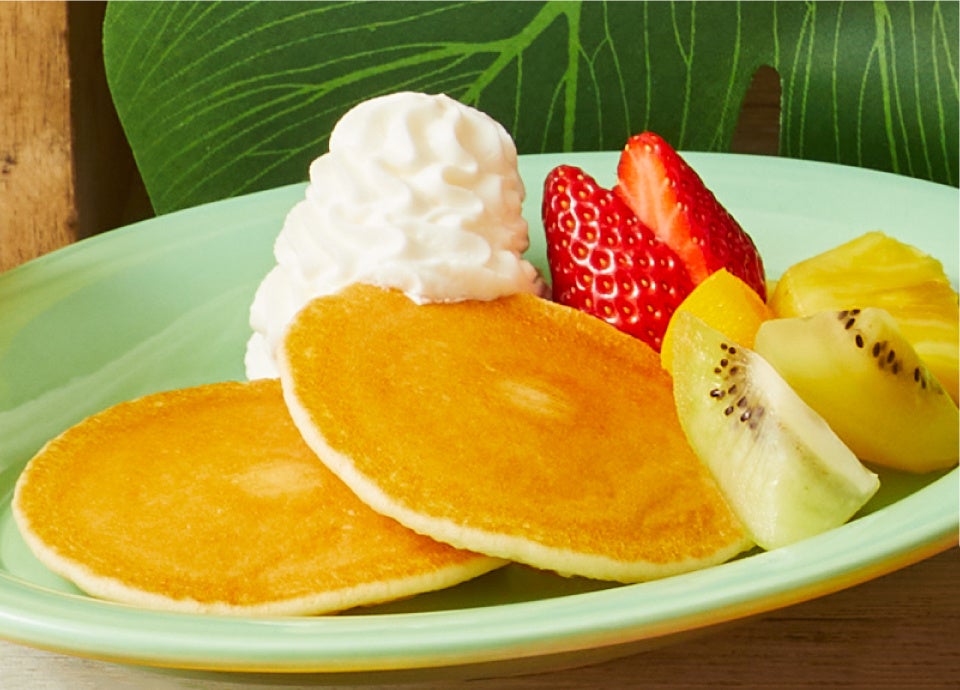 スタンドクッキング「オリジナルハワイアンパンケーキ」