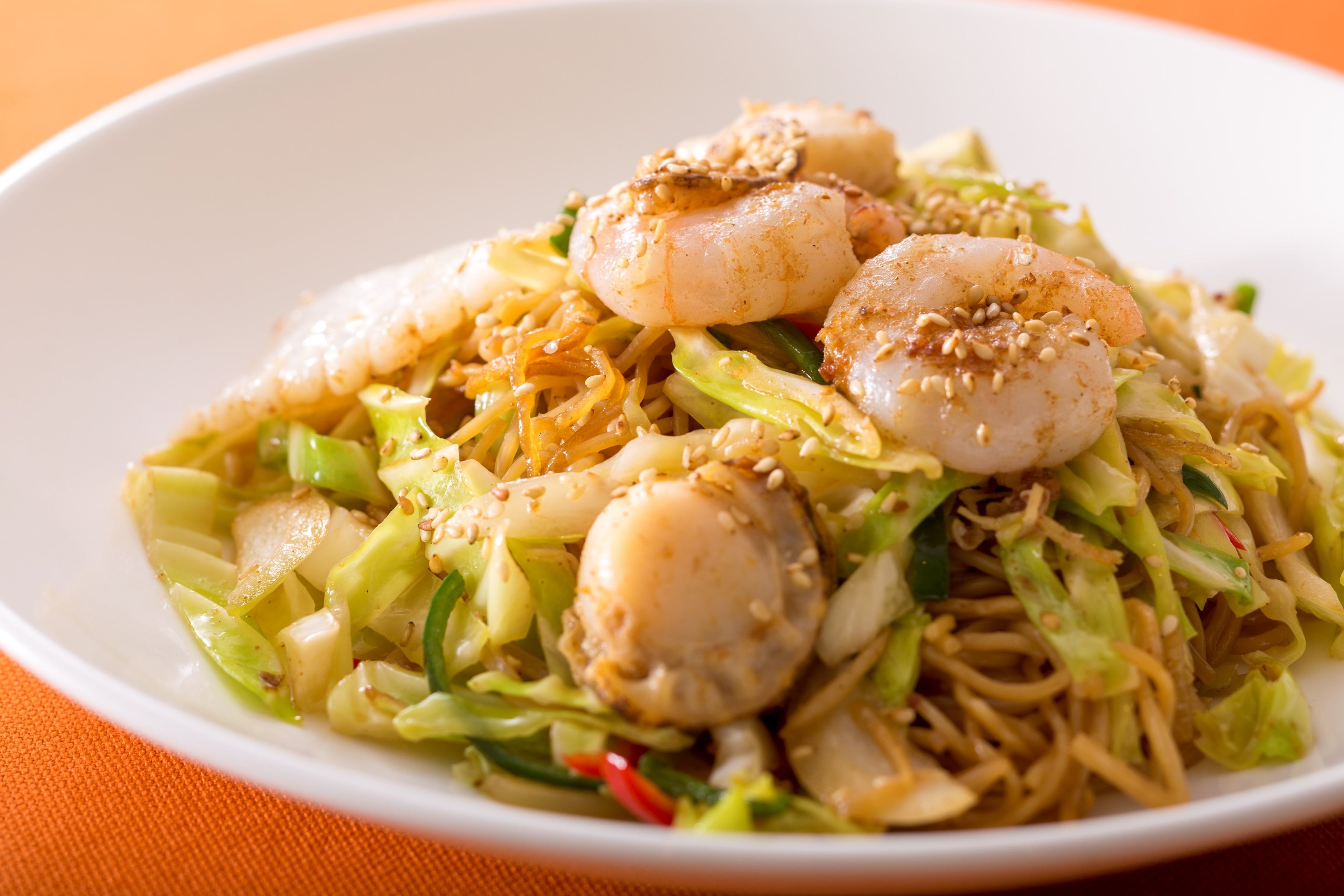 XO醤風味の海鮮炒めそば　イメージ