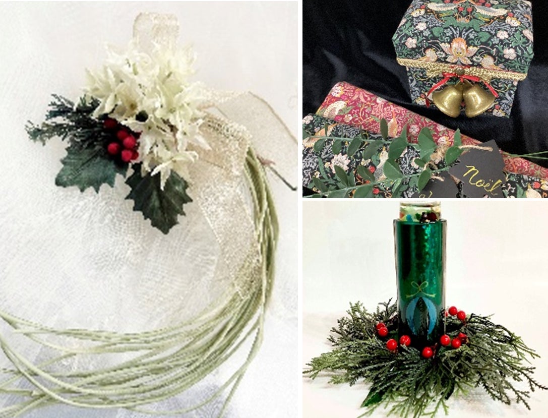 【リーガロイヤルホテル大阪】世界にひとつだけのクリスマスを、手作りで「2025 クリスマス1dayレッスン」を開催