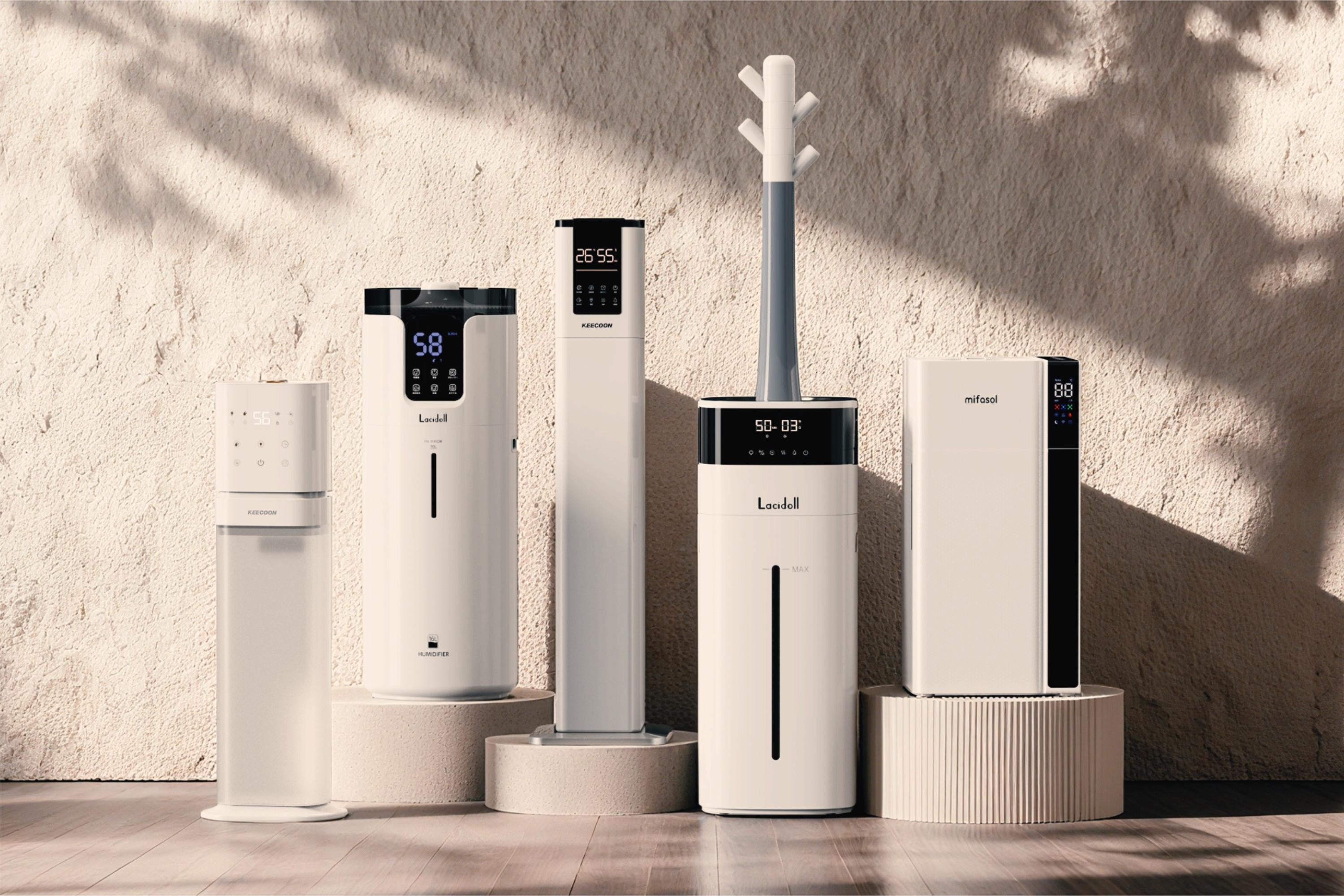 加湿器　新品未使用品　KEECOON ハイブリッド式　アロマ加湿対応 KEECOON】生活をより快適に！大容量加湿器「KEECOON」ブランドの