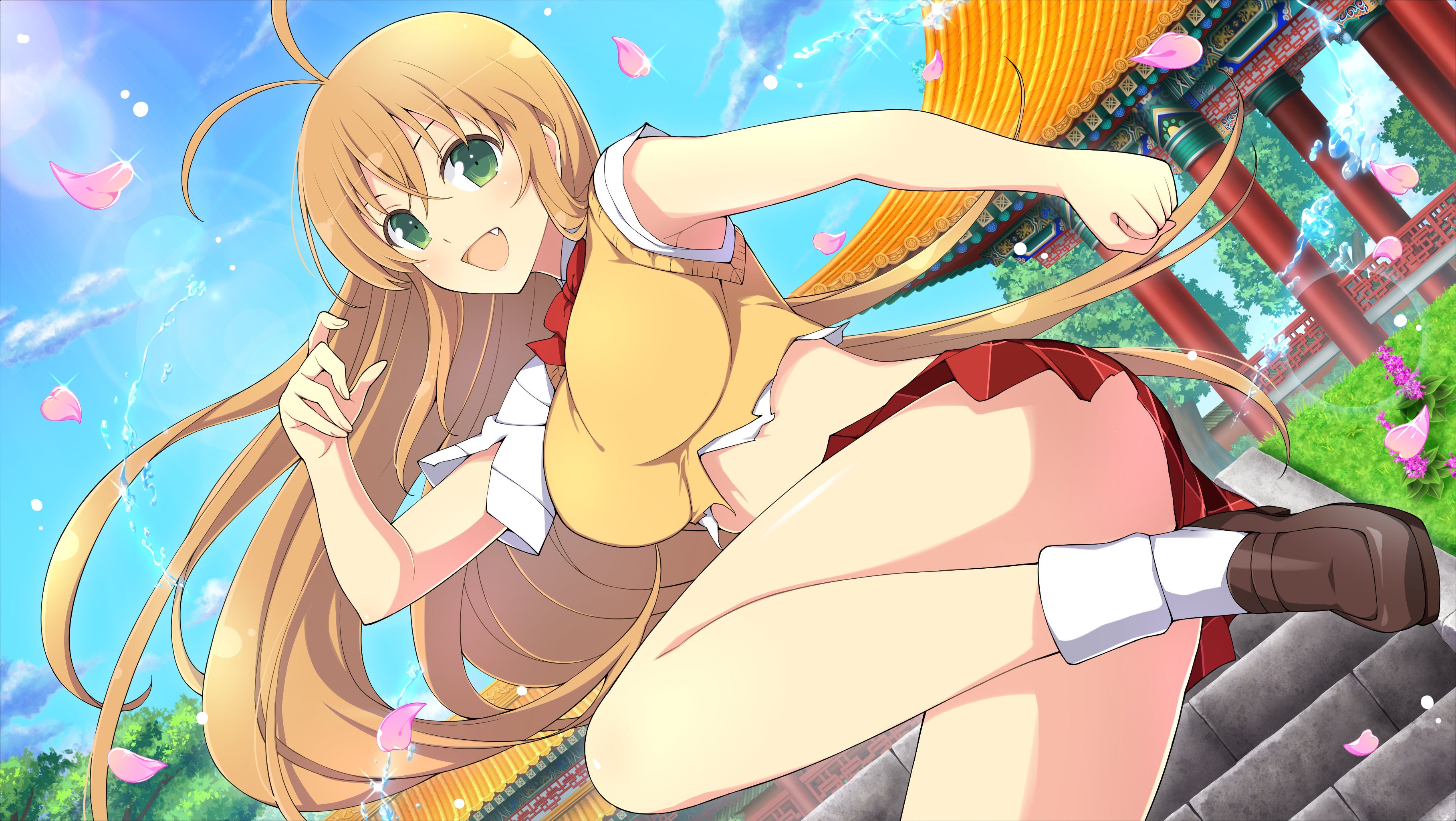 ＜閃乱覚醒前＞【SSR孫策(成都学園制服・破)】