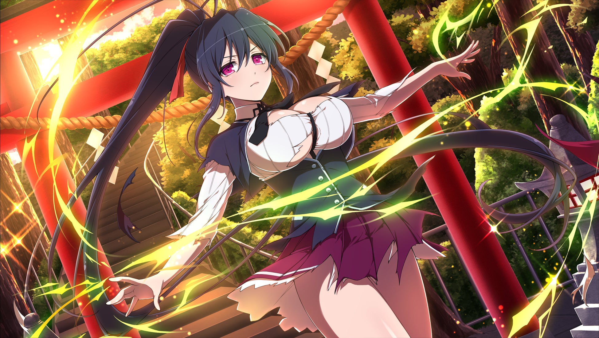 <閃乱覚醒後>【UR朱乃(制服・破)】