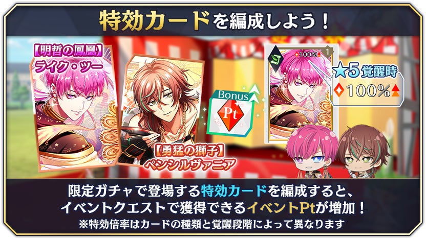 千銃士R ライク・ツーセット 千銃士:Rhodoknight』イベント「一流を決めろ!貴銃士番付