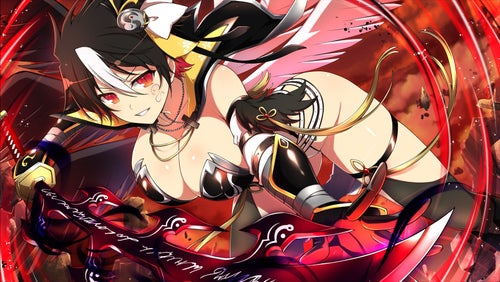 <閃乱覚醒後_変身後>【UR深淵の雅緋(新乳祭)】