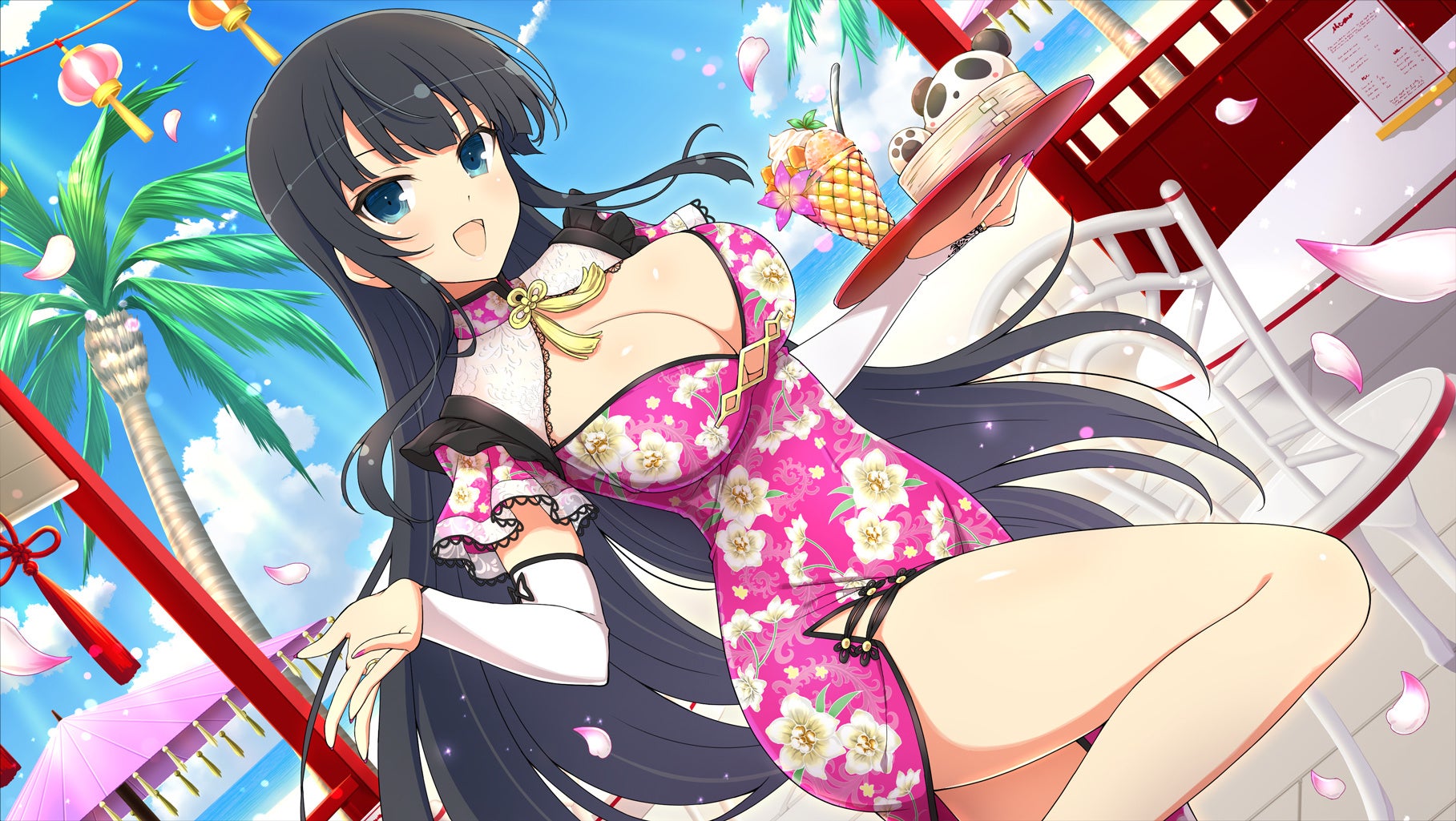 <閃乱覚醒前>【SSR斑鳩(チャイナウェイトレス】