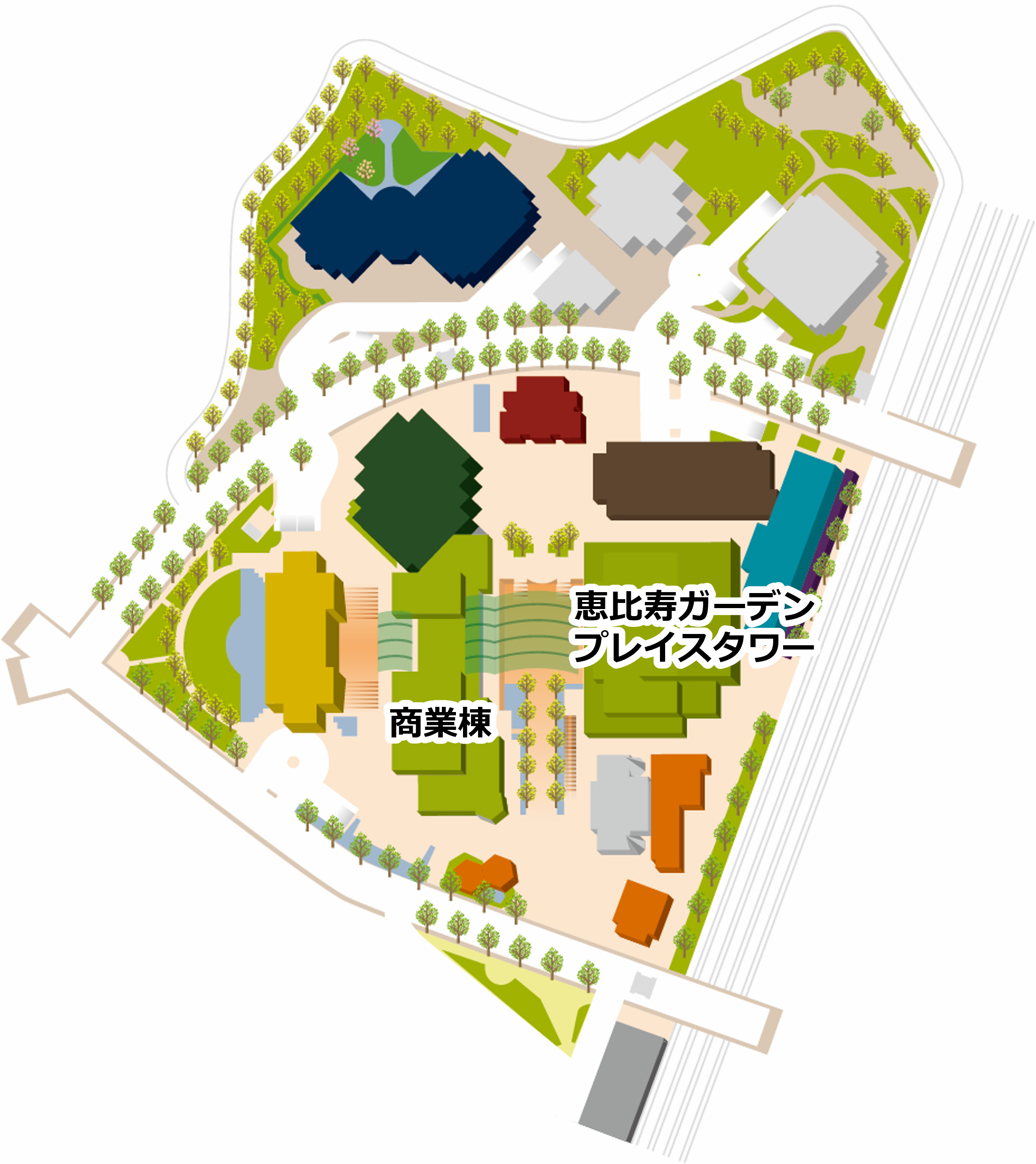 恵比寿ガーデンプレイスMAP