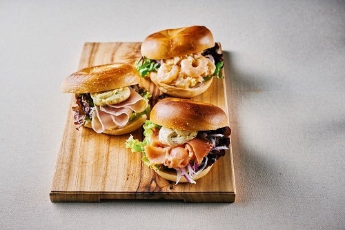 ▲ベーグル全3種 各1,078円（税込）