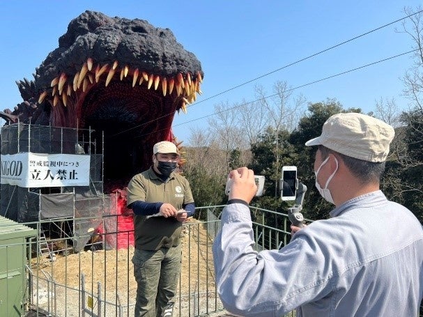 ▲入院中の子供たちに向けたニジゲンノモリのオンライン遠足