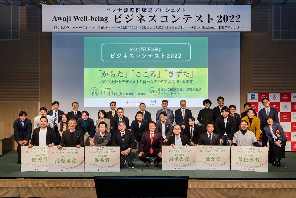 ▲昨年の「Awaji Well-beingビジネスコンテスト2022」様子