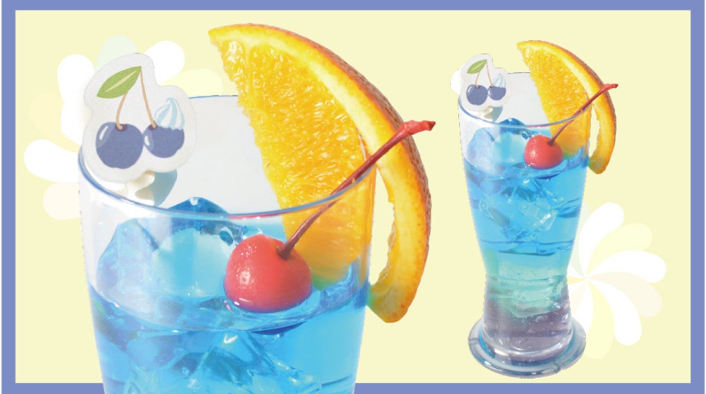 カラ松のフルーツパーラー ブルーライチドリンク