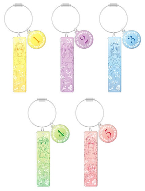 △アクリルキーチャーム ウェディングドレス