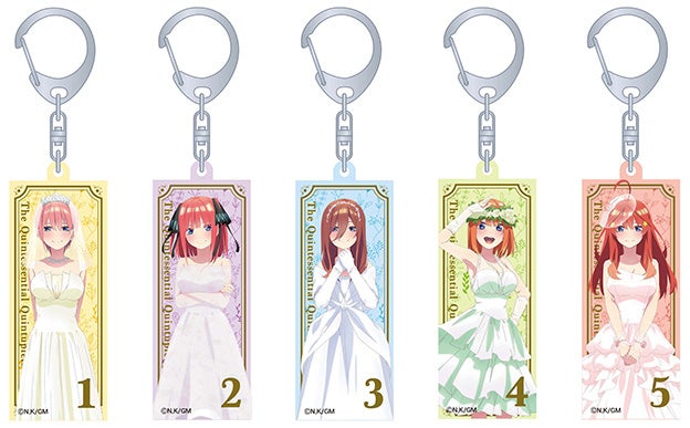 △アクリルキーホルダー ウェディングドレス