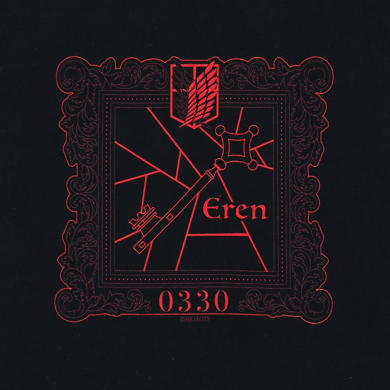 フレームデザインTシャツ／エレン