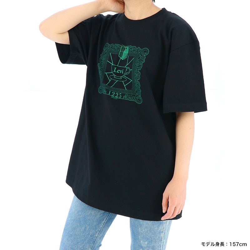 フレームデザインTシャツ／リヴァイ