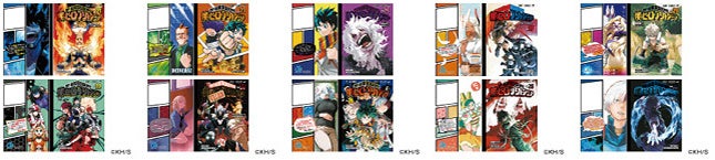 △『僕のヒーローアカデミア』JC柄クリアファイルコレクション　第3弾