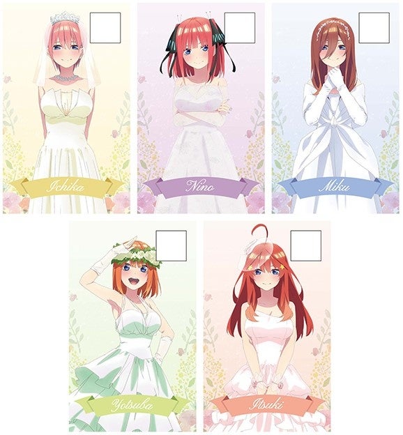 映画 五等分の花嫁 SPRING FAIR 2022 第2弾』が全国アニメイトに