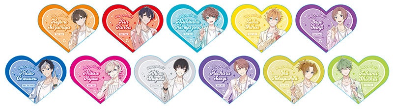 △ハート型ミニ色紙コレクション（描き下ろし）