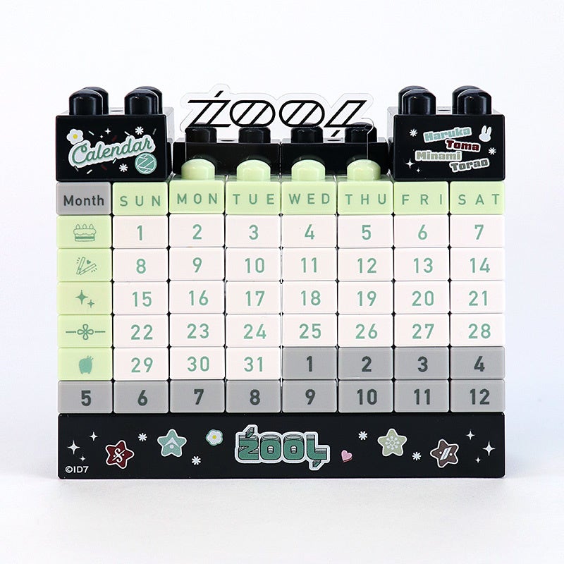 アイドリッシュセブン」万年ブロックカレンダー(全4種)が