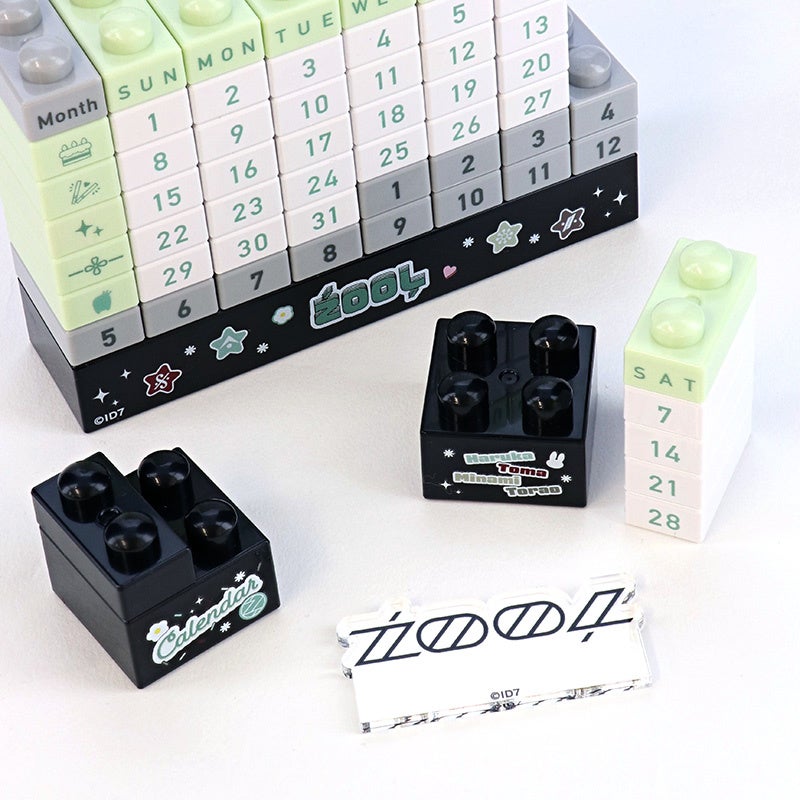 万年ブロックカレンダー／ŹOOĻ