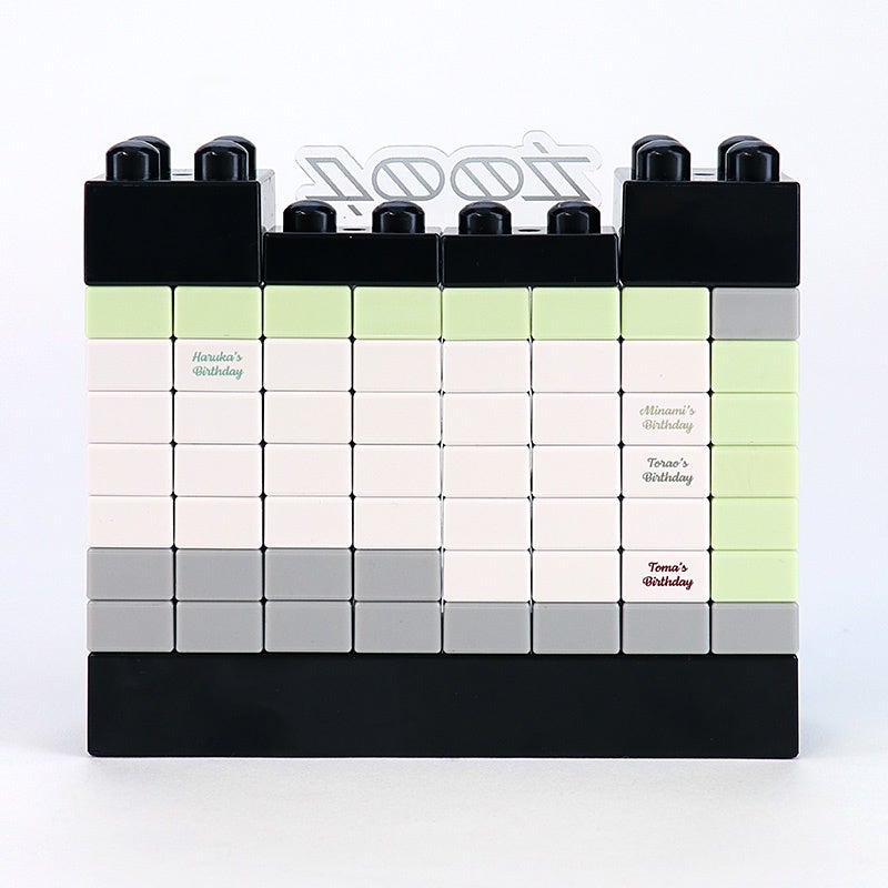 万年ブロックカレンダー／ŹOOĻ