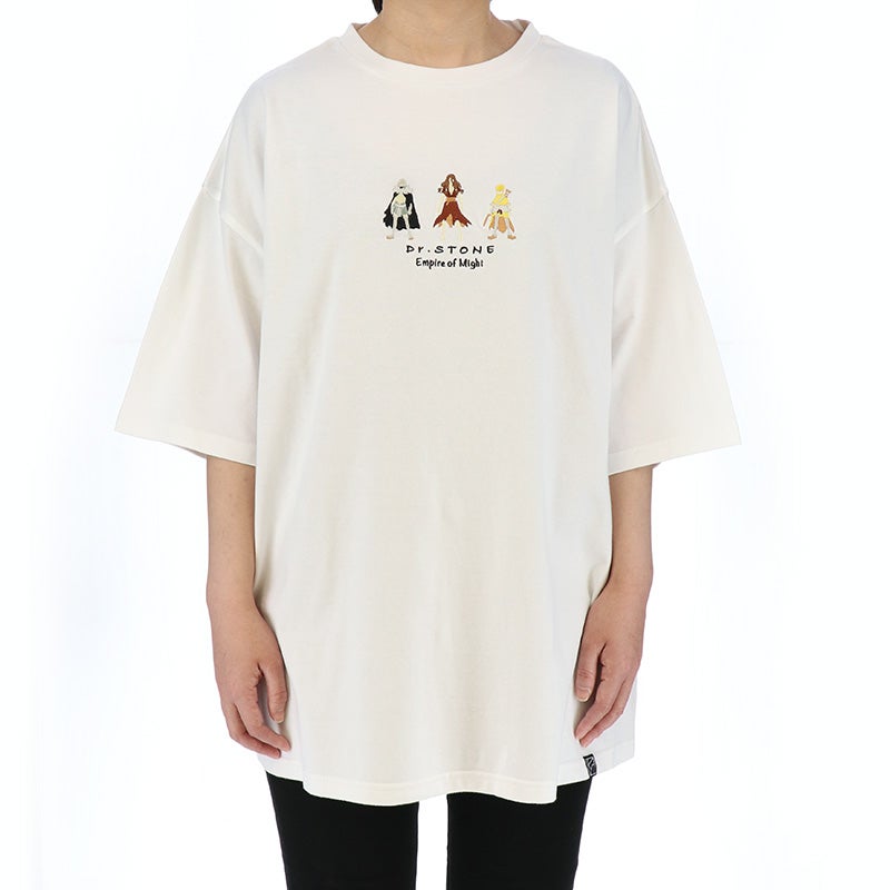 Dr．STONE」刺繍Tシャツ(全2種)がアニメイトより発売決定