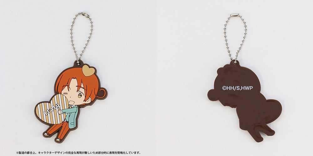 ヘタリア ラバーキーホルダー イギリス 日本 学園ヘタリア ラバーキーホルダー イギリスVer. (キャラクター