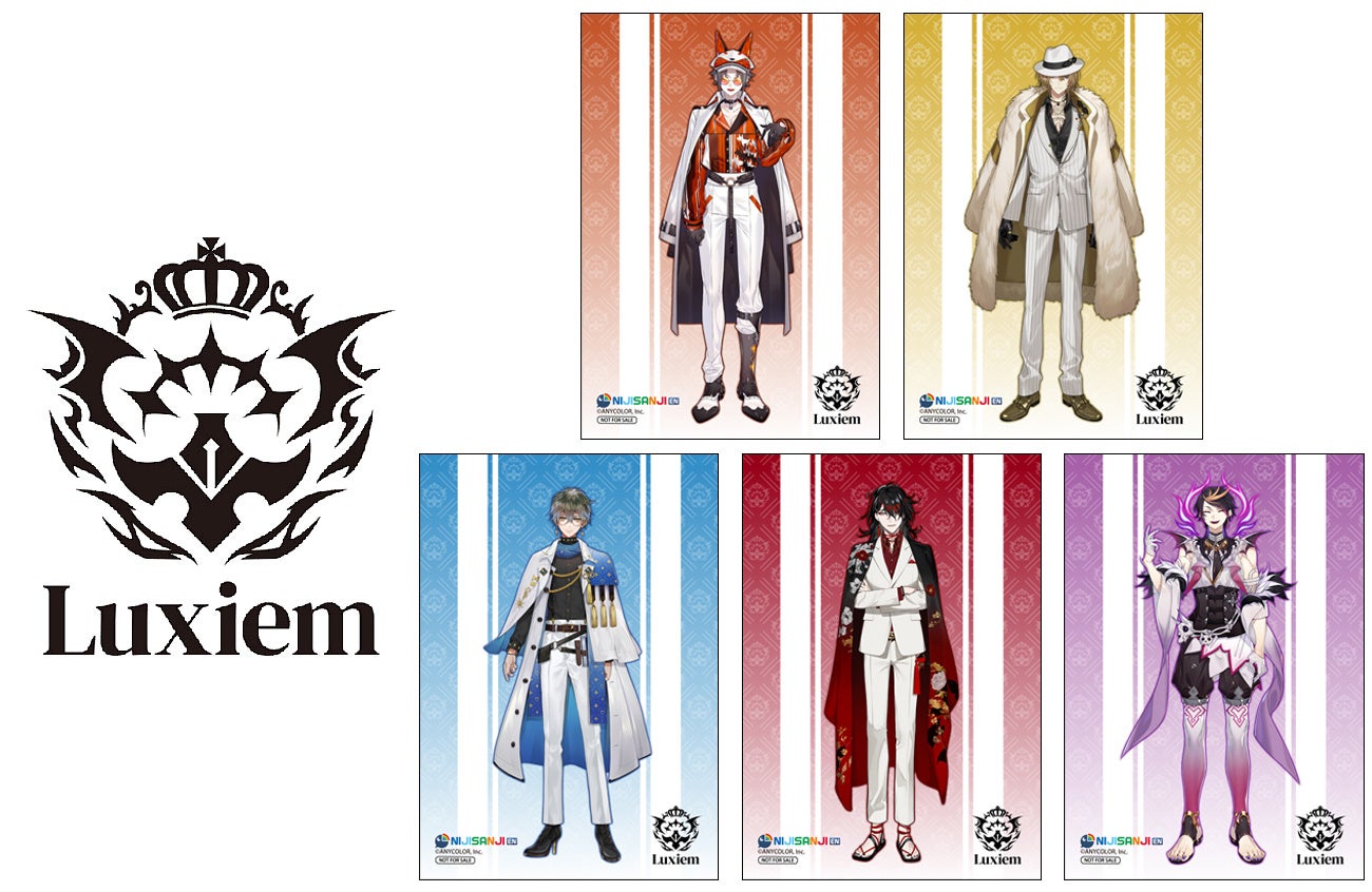 Nijisanji En 所属vtuberグループ Luxiemのハーフアニバーサリーを記念したオンリーショップが6月4日から開催 特典の配布や新グッズの販売などを実施 株式会社アニメイトホールディングスのプレスリリース Nijisanji En 所属vtuberグループ Luxiemのハーフアニバーサリーを記念したオンリーショップが6月4日から開催 特典の配布や新グッズの販売などを実施 株式会社アニメイトホールディングスのプレスリリース