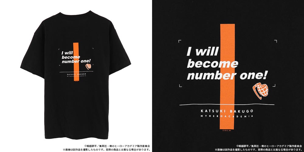 名言Tシャツ／爆豪勝己