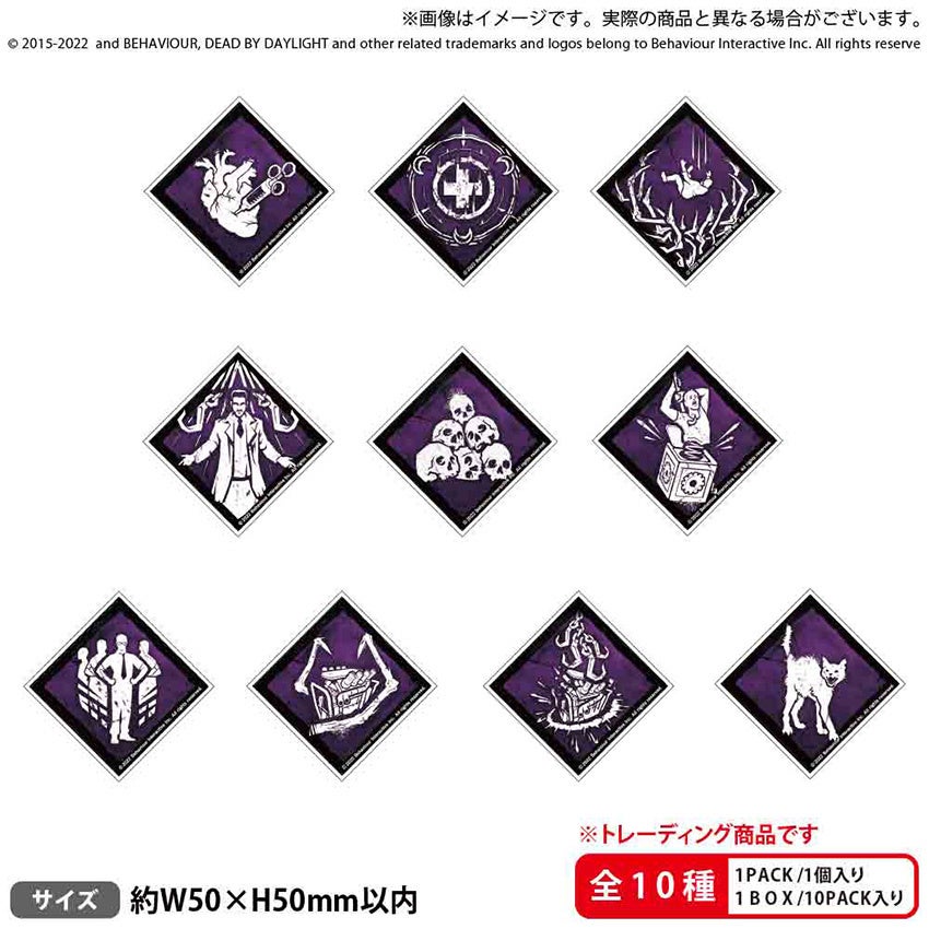 △トレーディングアクリルパークステッカー