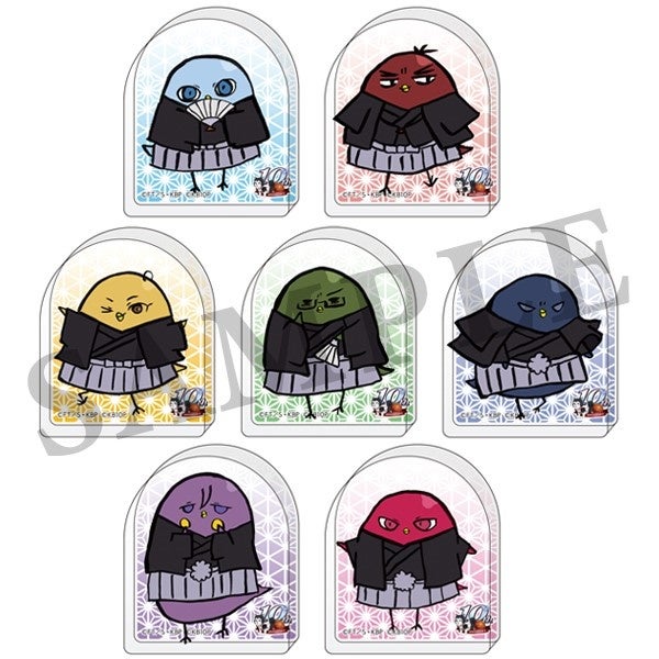 ひよこのバスケ　アクリルフィギュア 袴　全7種