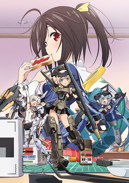 アニメポスター　コトブキヤ　フレームアームズガールズ　ポスターu 映画チラシサイト：フレームアームズ・ガール〜きゃっきゃうふふ