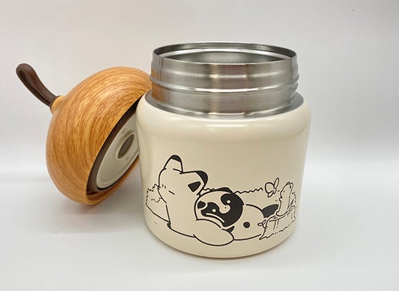 △『タヌキとキツネ』ドングリジャー B