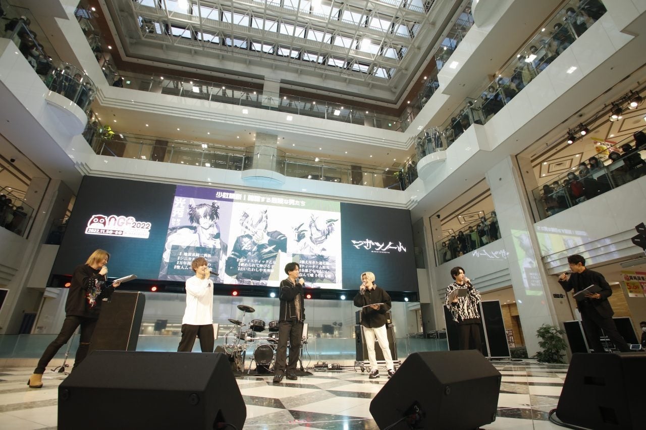 ▲噴水広場ステージの様子