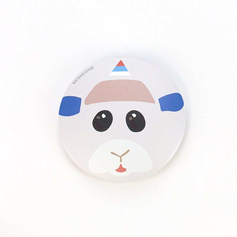 フェイス缶バッジ／ペーター