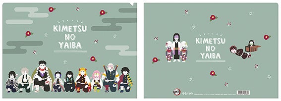 △クリアファイル／ゆるパレット（柱合会議ver.）