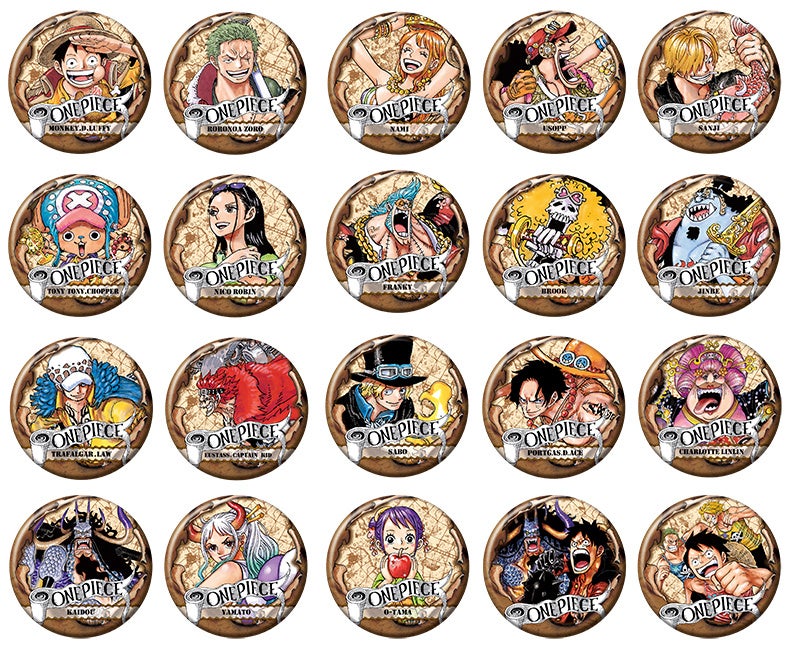 △『ONE PIECE』コレクション缶バッジ第7弾