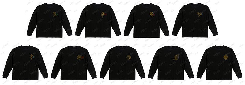 △BIGシルエット刺繍ロングTシャツ