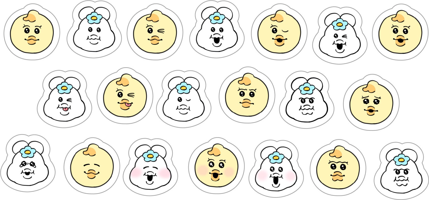 フレークシール（2種）