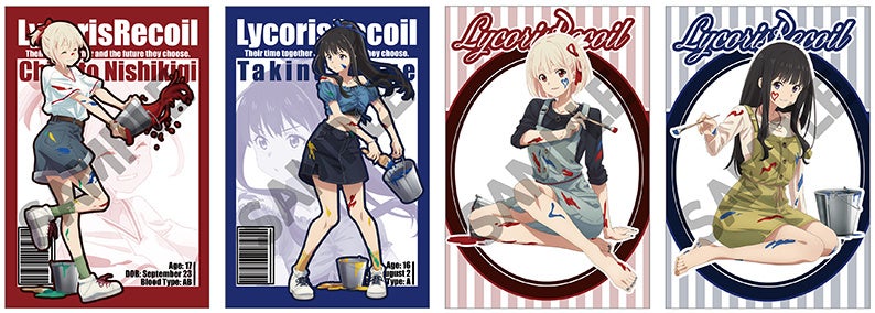 リコリスリコイル　プレイマット　アニメイト　イベント限定　夏　冬　セット リコリスリコイル プレイマット アニメイト イベント限定 夏 冬