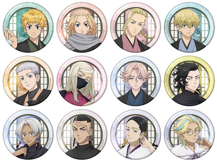 △キャラバッジコレクション／和服