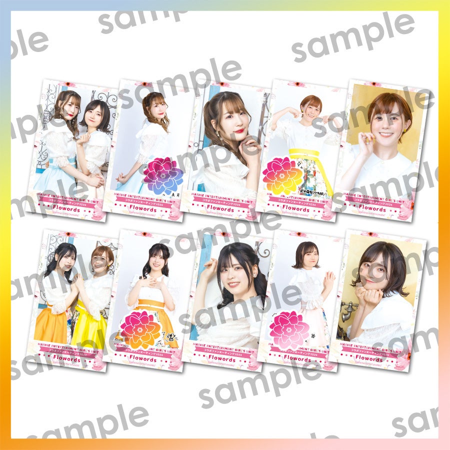 1周年ありがとうメッセージ入りチェキ風カードセット