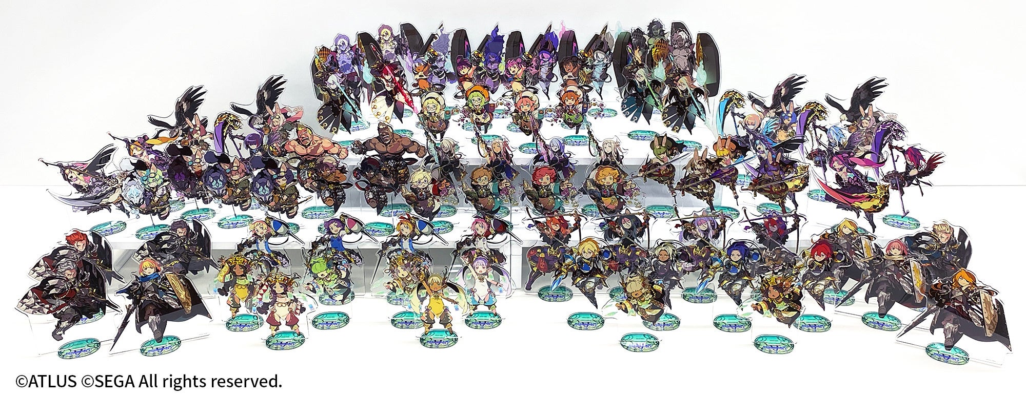 世界樹の迷宮』シリーズ選べる全412種のアクリルスタンドが再受注