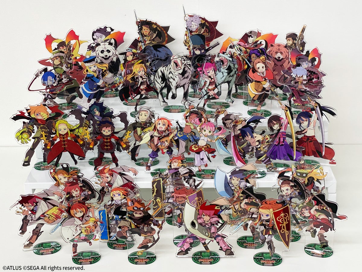 世界樹の迷宮 楽天コレクション くじ アクリルスタンド 世界樹の迷宮』シリーズ選べる全412種のアクリルスタンドが再
