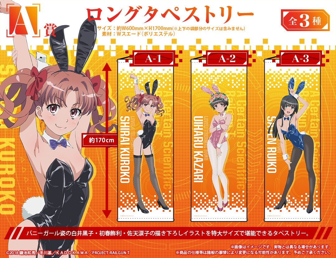 2024年に販売した「『とある科学の超電磁砲T』オンラインくじ 2024」が