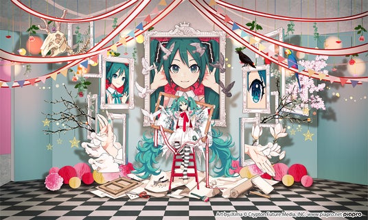 「初音ミクとEko iXimaのミクストメディア展」展示の見どころ、展覧会オリジナル商品情報を公開! 「初音ミクとEko iXimaのミクストメディア展」展示の見どころ、展覧会オリジナル商品情報を公開!