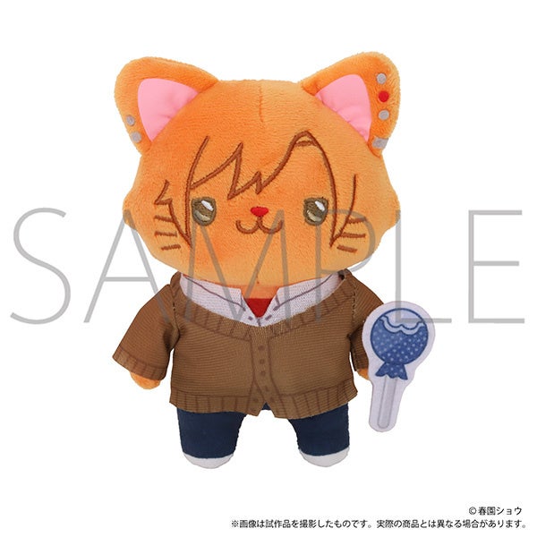 『佐々木と宮野』の4人がネコ姿に!「withCAT アイマスク付きぬいぐるみキーホルダーPlus」予約受付中