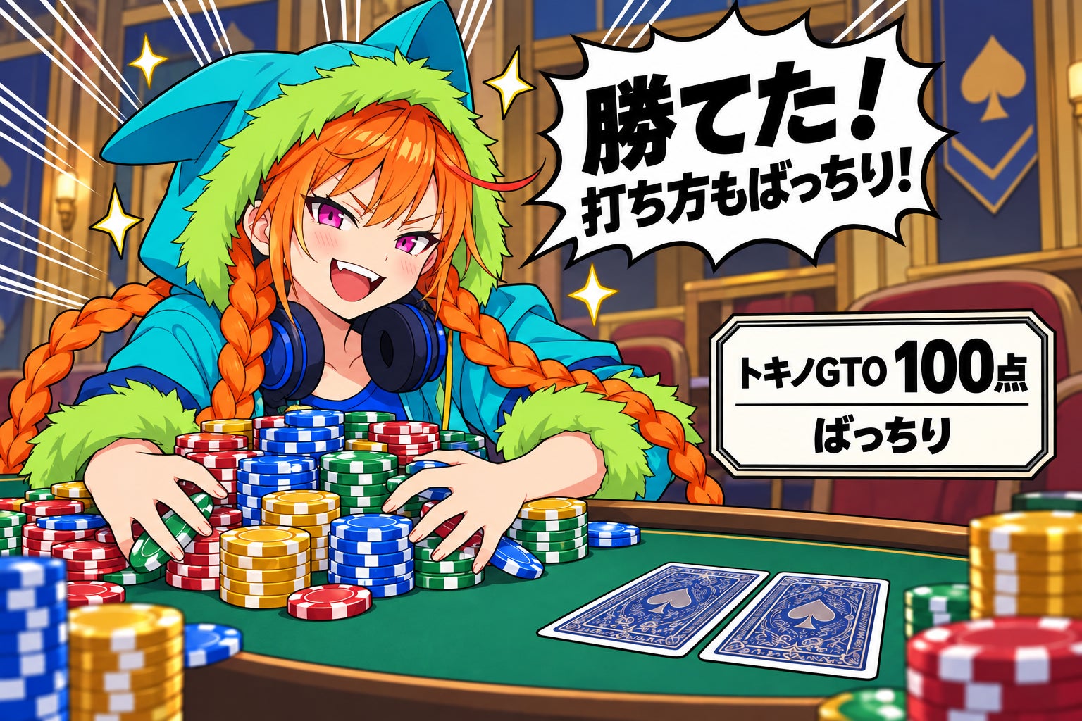 ポーカーAIが100点評価!無料・無制限「トキノGTO」で実力アップ ポーカーAIが100点評価!無料・無制限「トキノGTO」で実力アップ