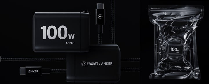 Anker】藤原ヒロシ氏主宰のfragment designとのコラボモデルが登場 Anker】藤原ヒロシ氏主宰のfragment designとのコラボモデルが登場